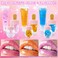 WhizToys DIY Lip Gloss Making Kit 74 PCS, Pink Kids Lip Gloss Supplies Set Beginner, Fun Craft Set Moisturizing Base, Birthday Gift Set for Girls, Kids, Teenagers, Women