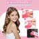 Temporary Hair Chalk with Hair Gem Stamper Kit, Hair Styling Tool with REUSABLE Shining Diamonds, Washable Hair Chalk Hair Color Dye for Girls, Toys Gifts for Girls Ages 4 5 6 8-12
