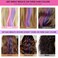 MSDADA Hair Chalk Comb Christmas Gifts Toys for Girls Kids 3 Pack - Temporary Washable Hair Color Dye Paint Teen Girl Gift Hair Stuff Accessories Makeup Kit Age 6 7 8 9 10 11 12 13 Years Old
