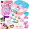 Kids Spa Day Kit for Girls,Girls Foot Spa with Nail Dryer &amp; Bath Bombs,Kids Foot Spa with Music Foot Soak Tub &amp; Nail Polish Set for Girls,Girls Toys Gifts for 6-12,Christmas Birthday Gifts