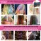 New Hair Chalk Comb Temporary Bright Hair Color Dye for Girls Kids, Washable Hair Chalk for Girls Age 4 5 6 7 8 9 10 New Year Birthday Cosplay DIY, Halloween, Christmas (Blue)