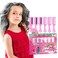 New Hair Chalk Comb for Girls Kids with light hair, Washable Temporary Hair Color Dye for Kids Age 5 6 7 8 9 10+ Birthday Party Gift Cosplay DIY, Halloween, Christmas (Black, White)