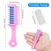 New Hair Chalk Comb Temporary Hair Color Dye for Girls Kids, Washable Hair Chalk for Girls Age 4 5 6 7 8 9 10-12 Birthday Christmas Cosplay Hair DIY Party（6+6）