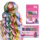New Hair Chalk Comb Temporary Hair Color Dye for Girls Kids, Washable Hair Chalk for Girls Age 4 5 6 7 8 9 10-12 Birthday Christmas Cosplay Hair DIY Party（10+6）