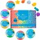 Squishy Bath Bombs for Girls &amp; Boys with Surprise Toys Inside (6 Pack) - Large Bubble Bomb &amp; Hidden Figures, Gentle and Safe, USA Made, Birthday Gifts for Kids by Two Sisters