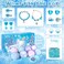 Bath Bombs for Kids with Surprise Inside, 8 Pack Bath Bombs with Frozen Toys, Princess Jewelry &amp; Cross-Body Bag, Natural Fizzy Bubble Bath Balls, Easter Basket Stuffer Birthday Gift for Girls