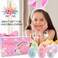 Easter Basket Stuffers for Girls, Easter Gifts for Kids Girls Toddler Easter Eggs fillers stuffers Unicorn Easter Bath Bombs with Jewelry Surprise Inside Easter Toys for Kids ages 3 4 5 6 7 8 Year Old