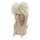 BERON 70s 80s Wig for Women and Men Halloween Costume Wig Rocking Punk Rocker Mullet Wig Blonde