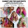 Silver Hair Temporary Hair Dye Comb For Girls Kids Adults, Washable Hair Chalk Makeup For Halloween Christmas Birthday Cosplay Festival (Silver)