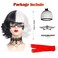 Cruella Deville Black and White Wig for Women Kid, Cruella Costume Wig for Halloween 1920s Party, Heat Resistant Synthetic Wig