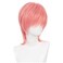 Pink Short Wigs for Women With bangs Wolf Cut Layered Anime Wigs Synthetic Unisex Wigs for Halloween Cosplay Party