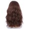 Mens Light Brown Wig Long Curly Wavy Wig Middle Length Brown Mixed Blonde Hair Wig Halloween Cosplay Costume Party Wigs