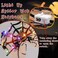 Uranian Light Up Halloween Headbands Cobweb Hairbands Led Bow Hair Hoop Flashing Pumpkin Ghost Headband Glowing Festival Party Headwear for Women