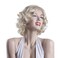KOLIGHT Retro Style Women Girls Short Curly Sexy Halloween Cosplay Costume Party Hair Wig with Cap+ Comb