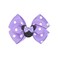 2 pcs 4.3"Mouse Ears Hair Bows Clips for Kids Baby Girls Women, Glitter Party Princess Decoration Cosplay Birthday Christmas Party.(FJ40) (Lavender)