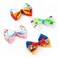 4 Inch Little Girls Hair Bow Clips 4Pcs Cartoon Toy Dress Up Hair Accessories Birthday Party Decorations Gift