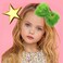 Christmas Green Bow Hair Clip, Green Gloves Women Girls Costume Accessories Christmas Hair Clip Tree Decorations