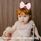 4.5 Inches Hair Bows for Women Girls Thick Ribbon Boutique Alligator Clips Hair Accessories for Older Kids Children Young Girls 2 Pcs (Light Pink)