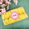 DEEKA 12 PCS 6" Big Hand-made Grosgrain Ribbon Hair Bow Alligator Clips Hair Accessories for Little Teen Toddler Girls - Yellow