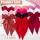 10 PCS Hair Bows,Big Bows for Girls and Women,Hair Bows for Women,Hair Ribbons,Large Hair Bow for Women,Big Hair Bow,Bows for Women,Oversized Long-tail Cute Aesthetic Hair Accessories（Red Series）