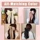 10 PCS Large Hair Bows Ribbon Bow for Women,Hair Bows for Women,Oversized Long-tail Cute Aesthetic Hair Accessories,Large Hair Barrettes for Women,Big Bows for Girls（Warm brown