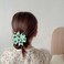 4PCS St Patricks Day Hair Bow Clips,Irish Green Glitter Sequin Shamrock Bow Decor Clips,Grosgrain Ribbon Bows St Patricks Hair Clips,St. Patrick's Day Hair Accessories for Women Holiday Birthday Gifts