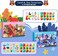 30 Kids Bath Bombs with Surprise Inside, Gift Set with 30 Unique Land &amp; Sea Animal Toys, Fun, Educational, and Child-Safe Natural Bath Bombs with Toys Inside for Girls and Boys
