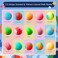30 Kids Bath Bombs with Surprise Inside, Gift Set with 30 Unique Land &amp; Sea Animal Toys, Fun, Educational, and Child-Safe Natural Bath Bombs with Toys Inside for Girls and Boys
