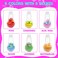 Kids Bath Bomb, Magic Bath Bottle - Safe &amp; Non-Toxic Bath Color Bath Bomb Easter Gifts for Kids Ages 3+, Fun Science Toddler &amp; Kids Bath Toys, Interactive Bath Bombs for Kids, Easter Basket Stuffers