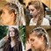189 Pieces of Dreadlock Jewelry, Beads for Hair Braids, Hair Jewelry for Braids, Metal and Gold Braid Rings, Cuffs, and Clips for Men Women