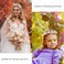 Didder Flower Tiaras for Girls, Flower Girl Headband Headpiece Tiaras for Women Flower Crown Tiaras and Crowns for Women Crystal Pearl Flower Tiara Hair Vine Wedding Hair Accessories for Bride
