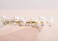 JWICOS Gold Bridal Headband Pearl Tiara for Women Rhinestone Wedding Hair Accessories for Brides and Bridesmaid Headpieces for Prom Pageant Birthday Party (Gold)