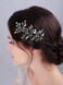 JWICOS Bridal Wedding Crystal Hair Pins Bride Hair Pieces Wedding Hair Accessories for Women and Girls Pack of 3 (Purple)