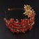JWICOS Crystal Bridal Headband Tiara Wedding Headpiece for Bride Wedding Hair Accessories for Women and Girls