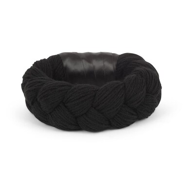 Folklorico Dance Base Braid Bun Headpiece, Tocado, Trenza, Folklorico Bun (Black)