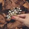 Catery Crystal Wedding Hair Comb Gold Rhinestone Bridal Hairpieces Bridesmiad Clips Accessories for Brides and Women (Gold)