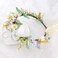 Vivivalue Wedding Flower Crown Women Flower Headband Hair Wreath Floral Headpiece Halo Party Prom Photos