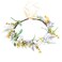 Vivivalue Wedding Flower Crown Women Flower Headband Hair Wreath Floral Headpiece Halo Party Prom Photos
