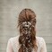 Bride Wedding Crystal Hair Vine Accessories Extra Long Pearl and Beads Bridal Headband Head Pieces for Women Girls (Silver)