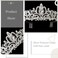 Gangel Baroque Rhinestone Crowns Vintage Hair Comb Sliver Tiaras with Crystal Crown Hair Accessories for Girls Wedding Prom Birthday Party(1 pc)