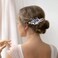 inSowni 33 Pack Royal Blue Rhinestone Pearl Crystal Leaf Flower Bridal Hair Side Combs+Spiral Gems Hair Clips+U Shaped Hair Pins Wedding Headpieces Accessories for Women Girls Brides Bridesmaids