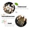JONKY Flower Bride Wedding Hair Comb Pearl Hair Pieces Gold Leaf Headpieces Bridal Hair Accessories for Women