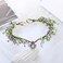 Vivivalue Women Flower Crown Girl Flower Headband Floral Headpiece Halo Wedding Party Photos