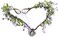 Vivivalue Women Flower Crown Girl Flower Headband Floral Headpiece Halo Wedding Party Photos