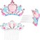Didder Starfish Seashell Mermaid Crown Hair Comb for Girls Halloween Mermaid Costume Hair Accessories Mermaid Tiara