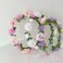 Vividsun Wedding Hair Wreath Floral Garland Crown Headpiece Adjustable Rose Flower Crown (3 pcs)