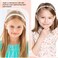 Cinaci 8 Pieces Decorative Gold Wedding Birthday Party Prom Artificial Pearl Headbands Bling Beaded Hair Tiaras Hoops Headpieces Accessories for Women Girls Teens Kids