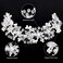 CURASA Flower Girl Headpiece Crystal Pearl Headband for Women Wedding Accessories Silver Flower Girl Headband, Princess Crown for Flower Girls Hair Accessories for Birthday Halloween Tiaras for Women