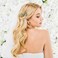 7 Pieces Emerald Green Crystal Bead Party Prom Wedding Bridal Vine Leaf Hair Side Combs + Rhinestone U-shaped Hair Pins Headpieces for Brides Bridesmaids Women Girls