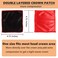2 Pcs Double Layer Crown Patch for Waves,Wave Crown Patches for 360 Waves Crown Compression
